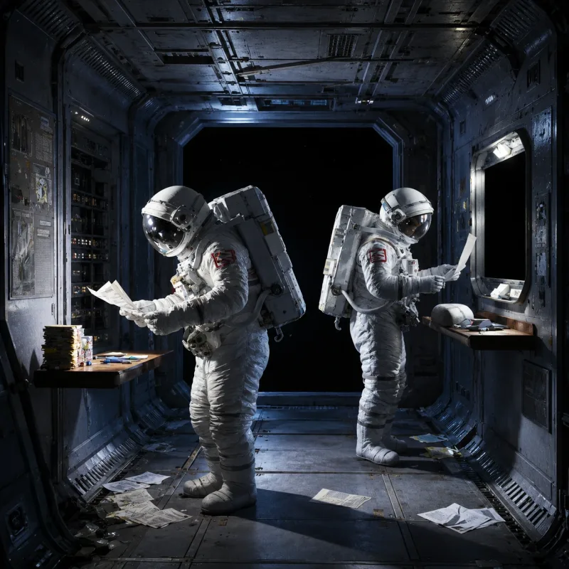 Abandoned Space Station escape room