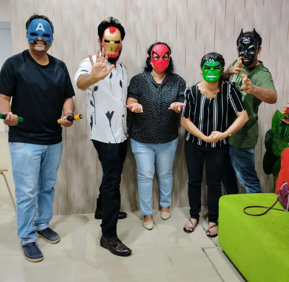 Players at Mysteryverse escape room Bangalore