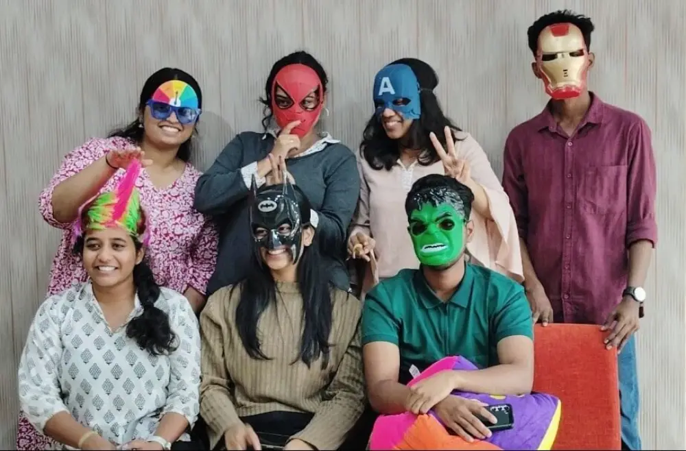 Group at Mysteryverse escape room